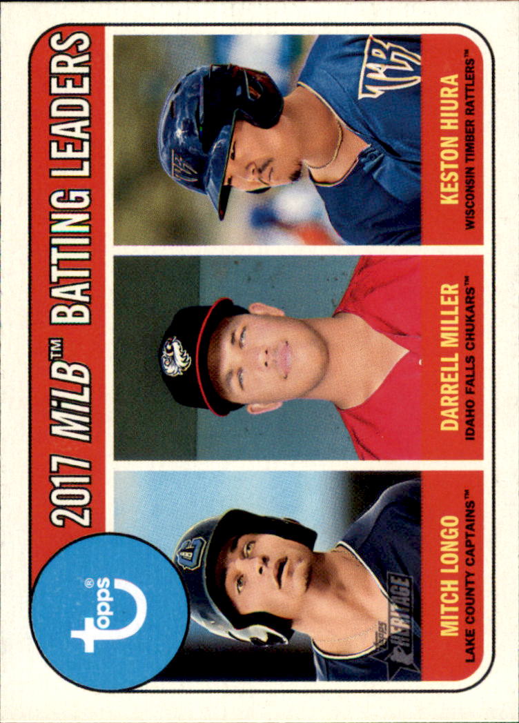 2018 Topps Heritage Minors Baseball Singles - You Choose - Picture 208 of 215