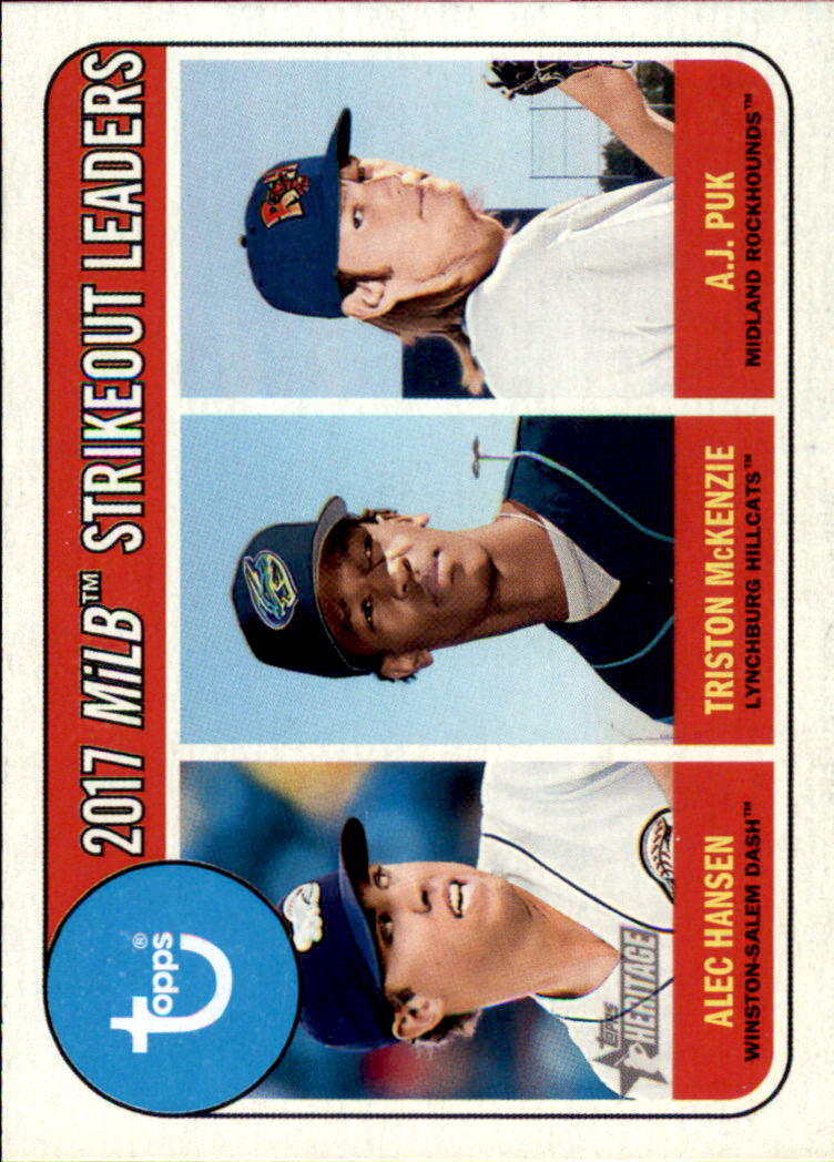 2018 Topps Heritage Minors Baseball Singles - You Choose - Picture 214 of 215