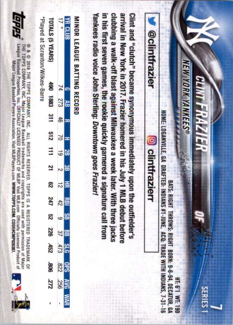 2018 Topps Limited Baseball 1-100 YOU PICK - Picture 13 of 187