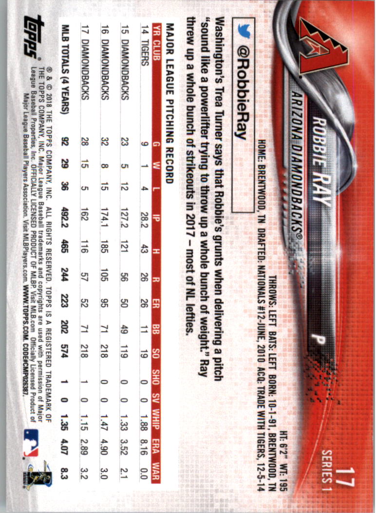 2018 Topps Limited Baseball 1-100 YOU PICK - Picture 29 of 187