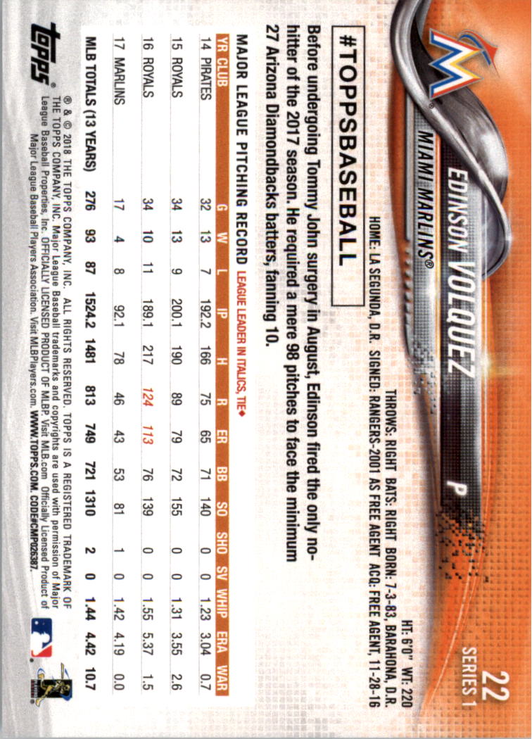 2018 Topps Limited Baseball 1-100 YOU PICK - Picture 37 of 187