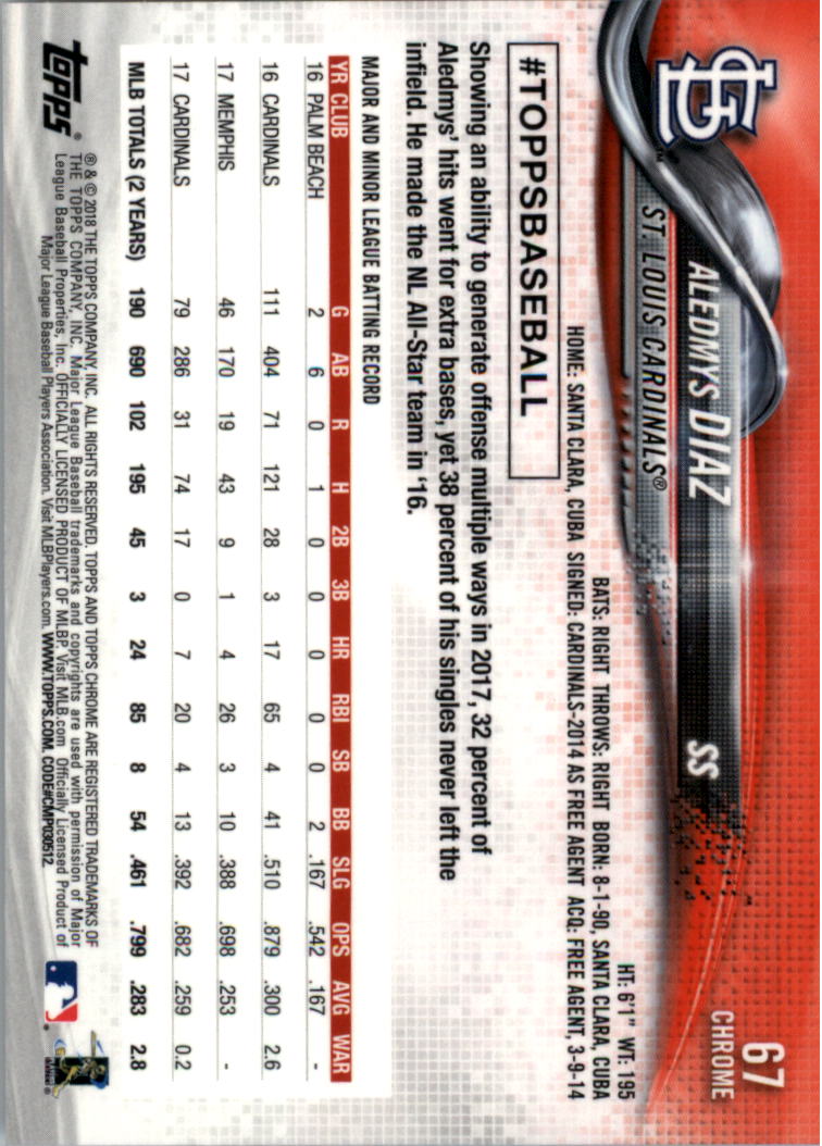 Béisbol Topps 2018 cromo edición zafiro 1-100 tú eliges - Imagen 45 de 75