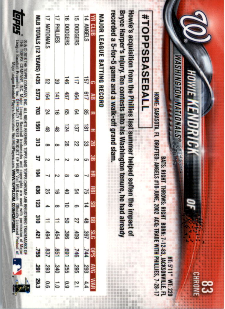 Béisbol Topps 2018 cromo edición zafiro 1-100 tú eliges - Imagen 63 de 75