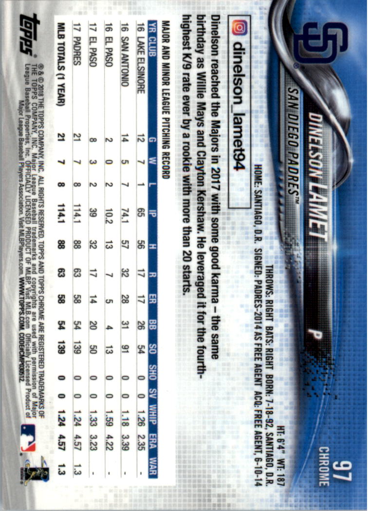 Béisbol Topps 2018 cromo edición zafiro 1-100 tú eliges - Imagen 73 de 75
