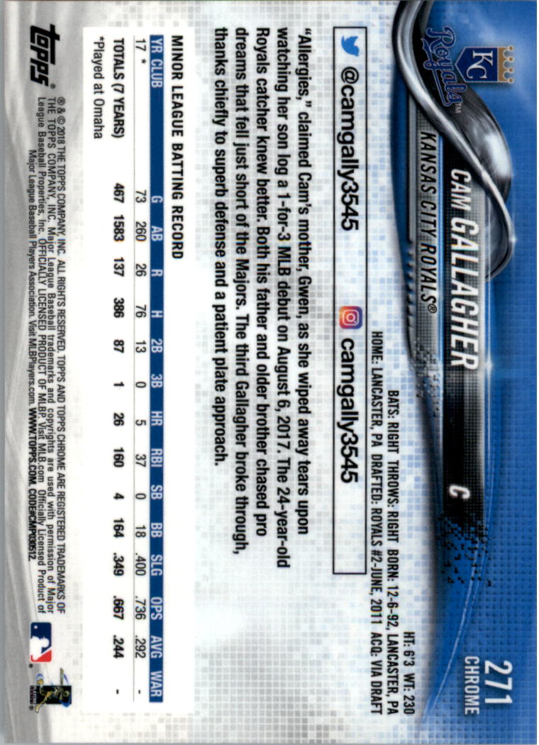 Topps Chrome Sapphire Edition 201-300 2018 SCEGLI TU - Foto 49 di 69