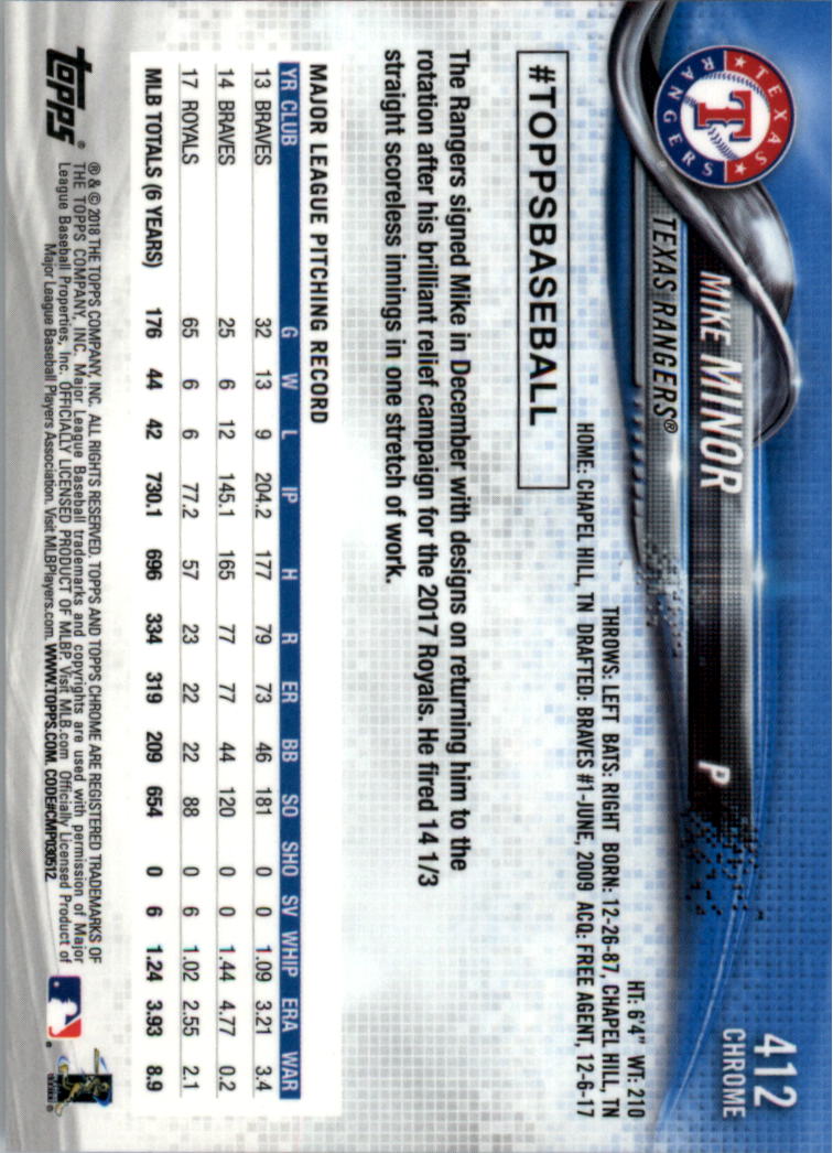 Topps Chrome Sapphire Edition 401-500 2018 a scelta - Foto 7 di 79