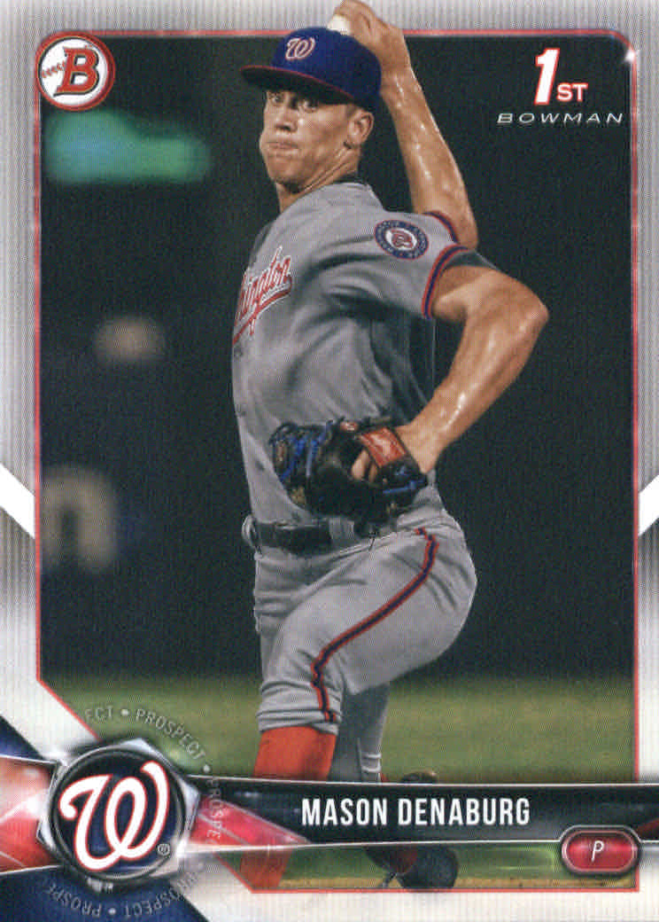 2018 Bowman Draft (Paper) Baseball Part 1 Main Set Cards #1 to #200 - Picture 157 of 192