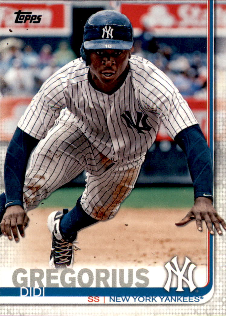 2019 Topps Series 1 Baseball Part 1 Main Set Cards #1 to #250 - Picture 410 of 475