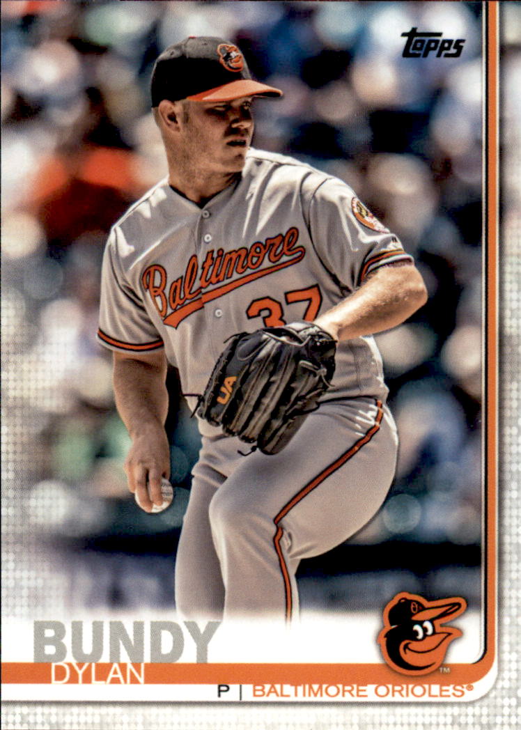 2019 Topps Series 1 Baseball Part 1 Main Set Cards #1 to #250 - Picture 444 of 475