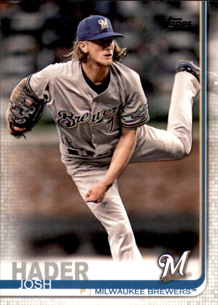 2019 Topps Series 1 Baseball Part 1 Main Set Cards #1 to #250 - Picture 56 of 475