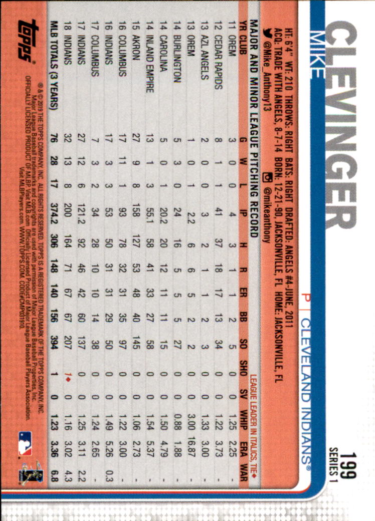 2019 Topps Series 1 Baseball Part 1 Main Set Cards #1 to #250 - Picture 379 of 475