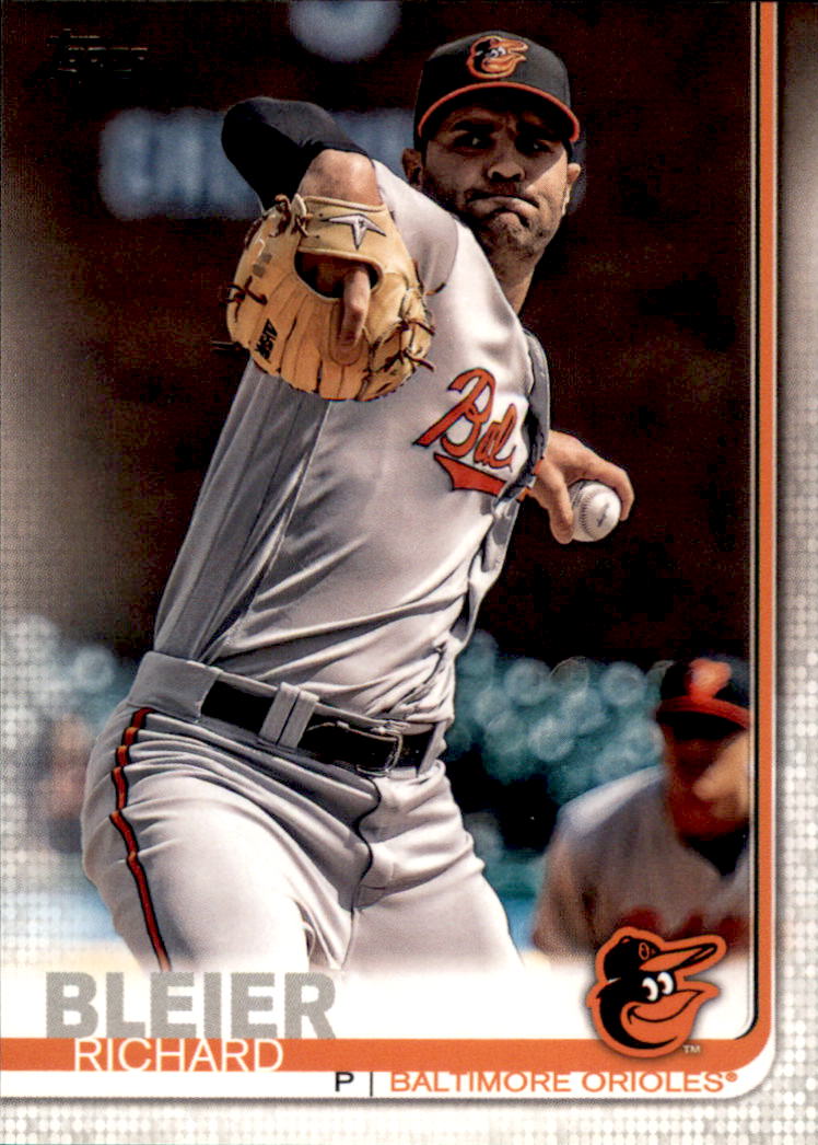 2019 Topps Series 1 Baseball Part 1 Main Set Cards #1 to #250 - Picture 394 of 475