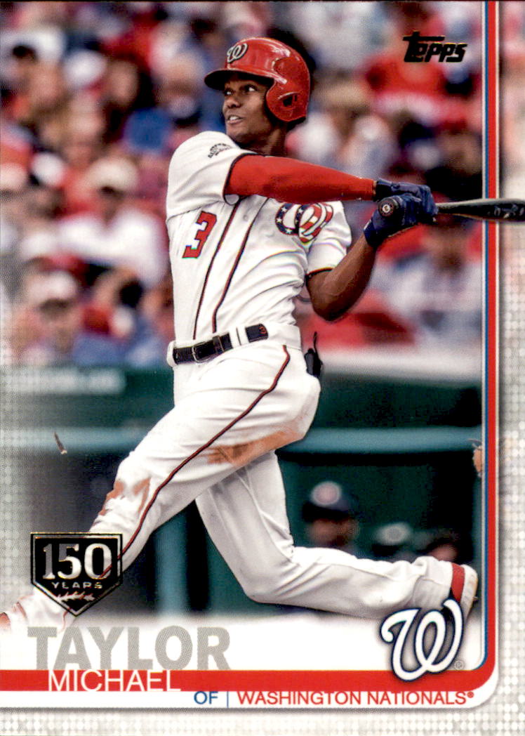 Carte parallele Topps Baseball 2019 parte 6 150° anniversario - Foto 18 di 163