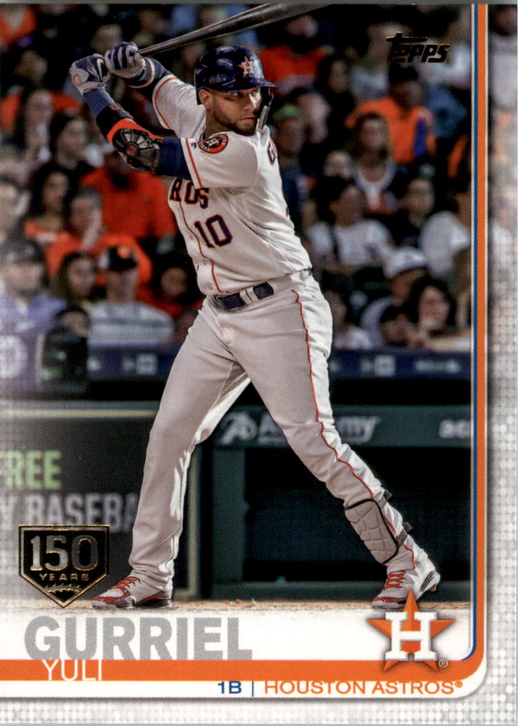 Carte parallele Topps Baseball 2019 parte 6 150° anniversario - Foto 12 di 163