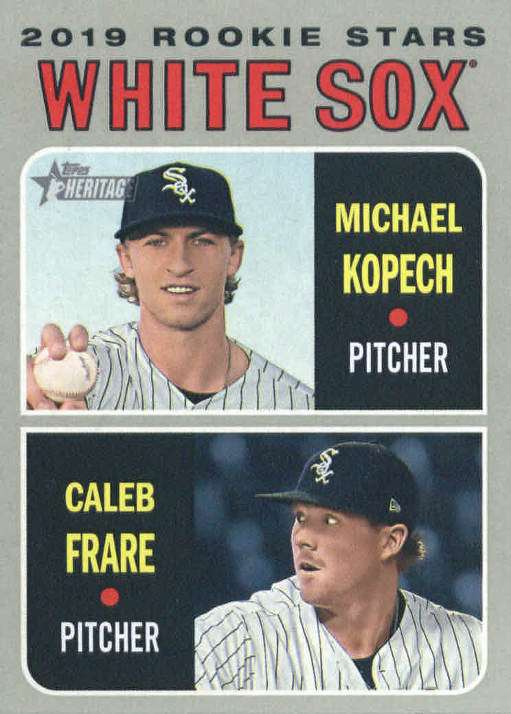 2019 Topps Heritage Baseball Part 1 Main Set Cards #1 to #250 - Picture 8 of 243