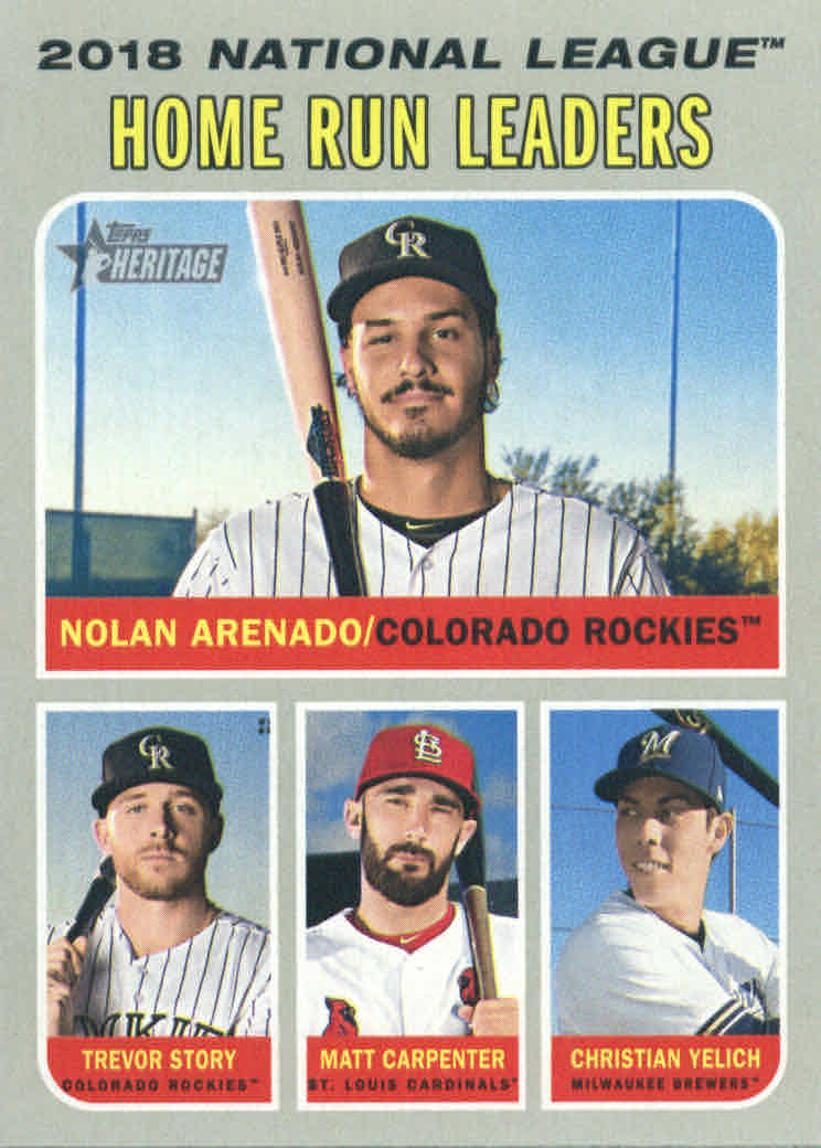 2019 Topps Heritage Baseball Part 1 Main Set Cards #1 to #250 - Picture 63 of 243