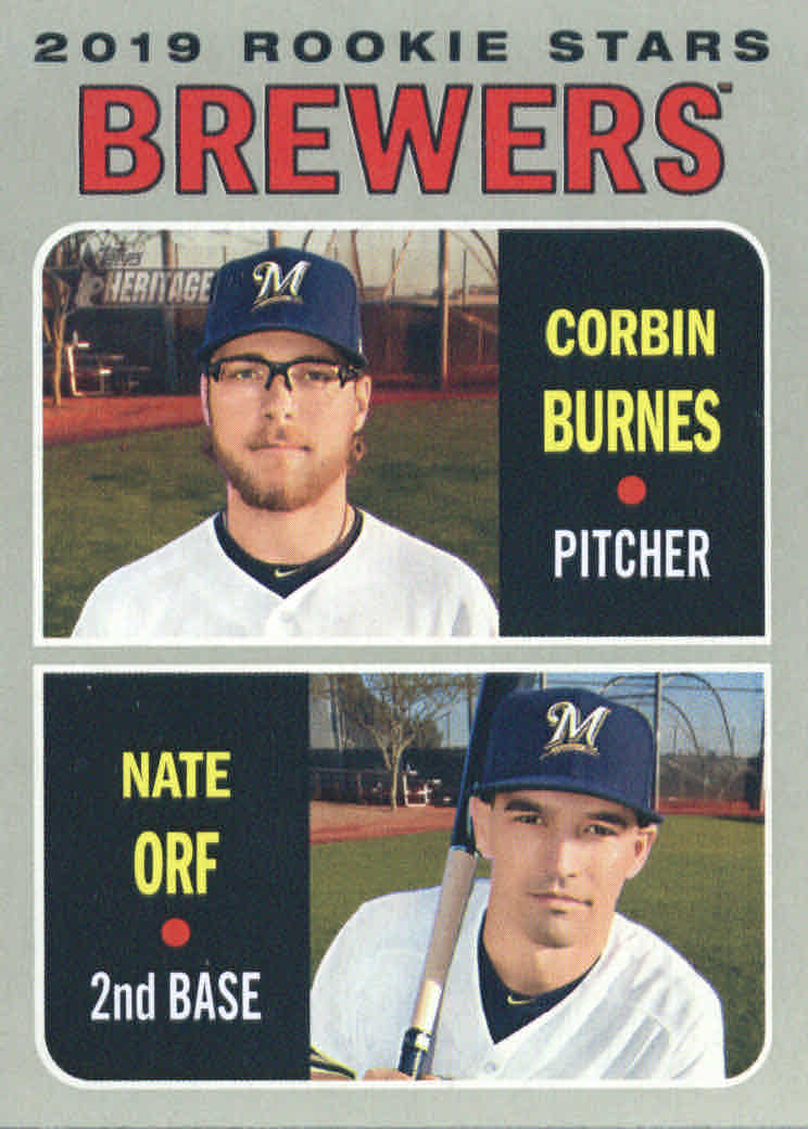 2019 Topps Heritage Baseball Part 1 Main Set Cards #1 to #250 - Picture 85 of 243