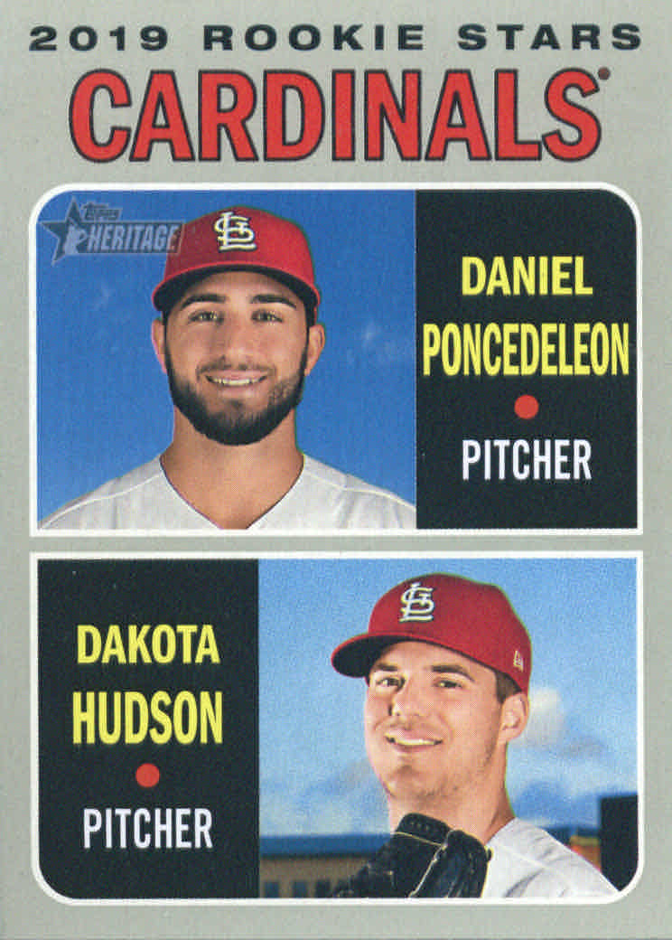 2019 Topps Heritage Baseball Part 1 Main Set Cards #1 to #250 - Picture 94 of 243