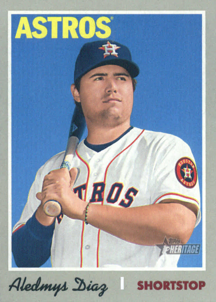 2019 Topps Heritage Baseball Part 1 Main Set Cards #1 to #250 - Picture 161 of 243