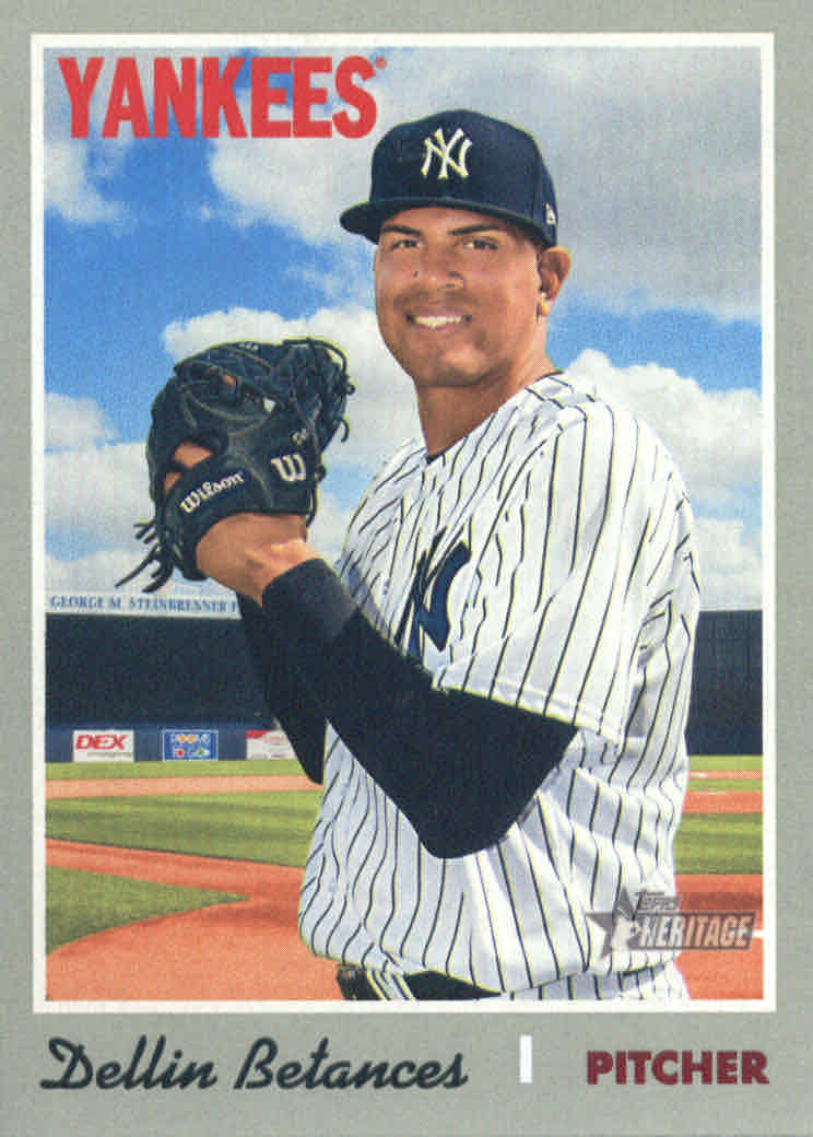 2019 Topps Heritage Baseball Part 1 Main Set Cards #1 to #250 - Picture 164 of 243