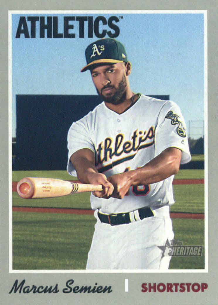 2019 Topps Heritage Baseball Part 1 Main Set Cards #1 to #250 - Picture 199 of 243