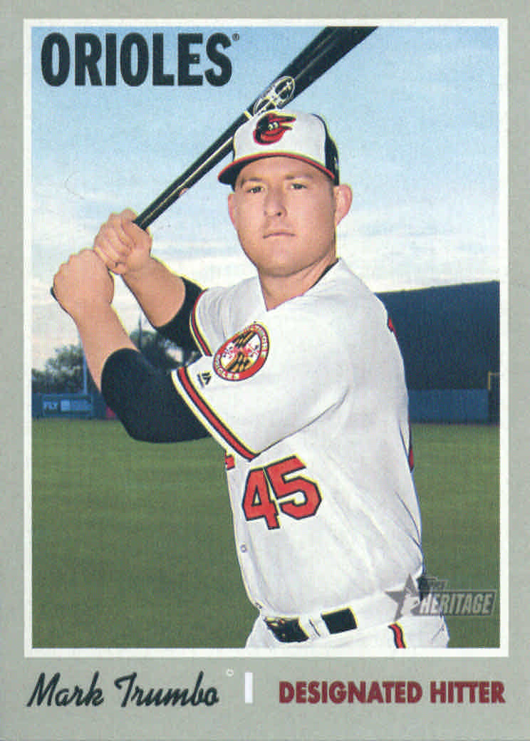 2019 Topps Heritage Baseball Part 1 Main Set Cards #1 to #250 - Picture 207 of 243