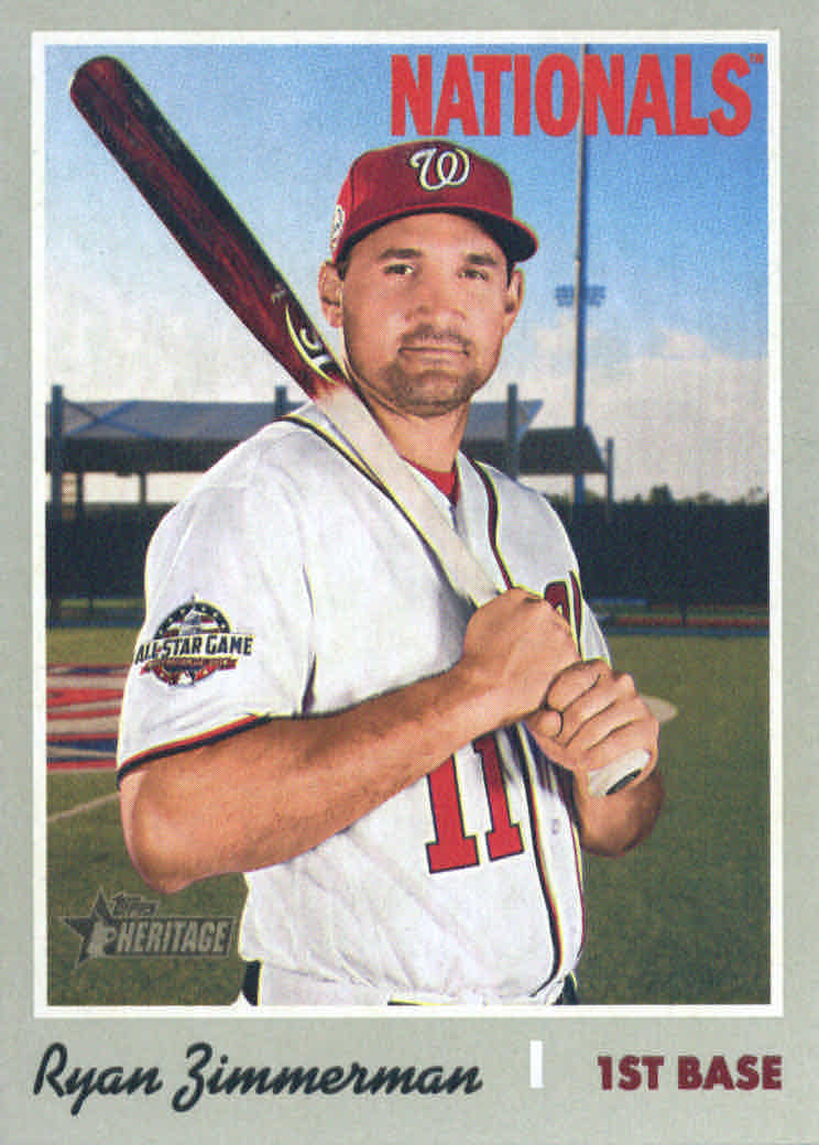 2019 Topps Heritage Baseball Part 1 Main Set Cards #1 to #250 - Picture 228 of 243