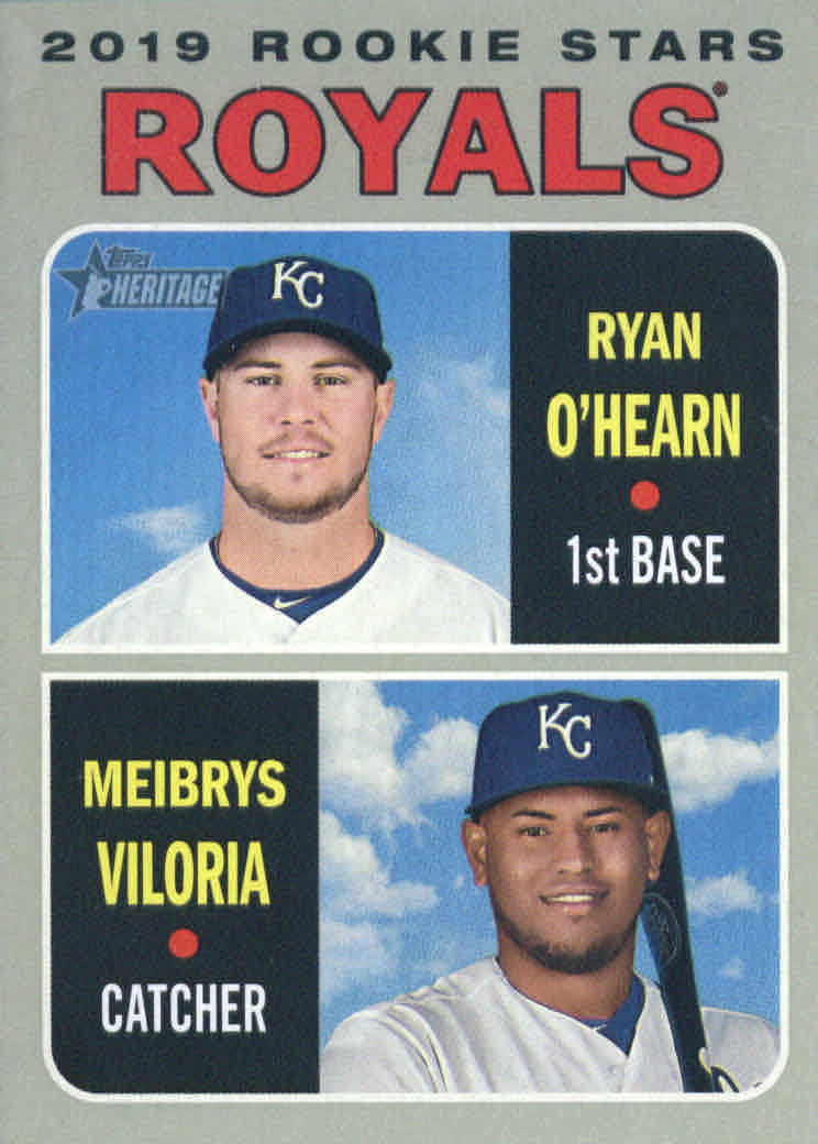 2019 Topps Heritage Baseball Part 1 Main Set Cards #1 to #250 - Picture 234 of 243
