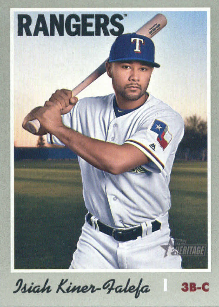 2019 Topps Heritage Baseball Part 2 Main Set Cards #251 to #500 - Picture 35 of 147