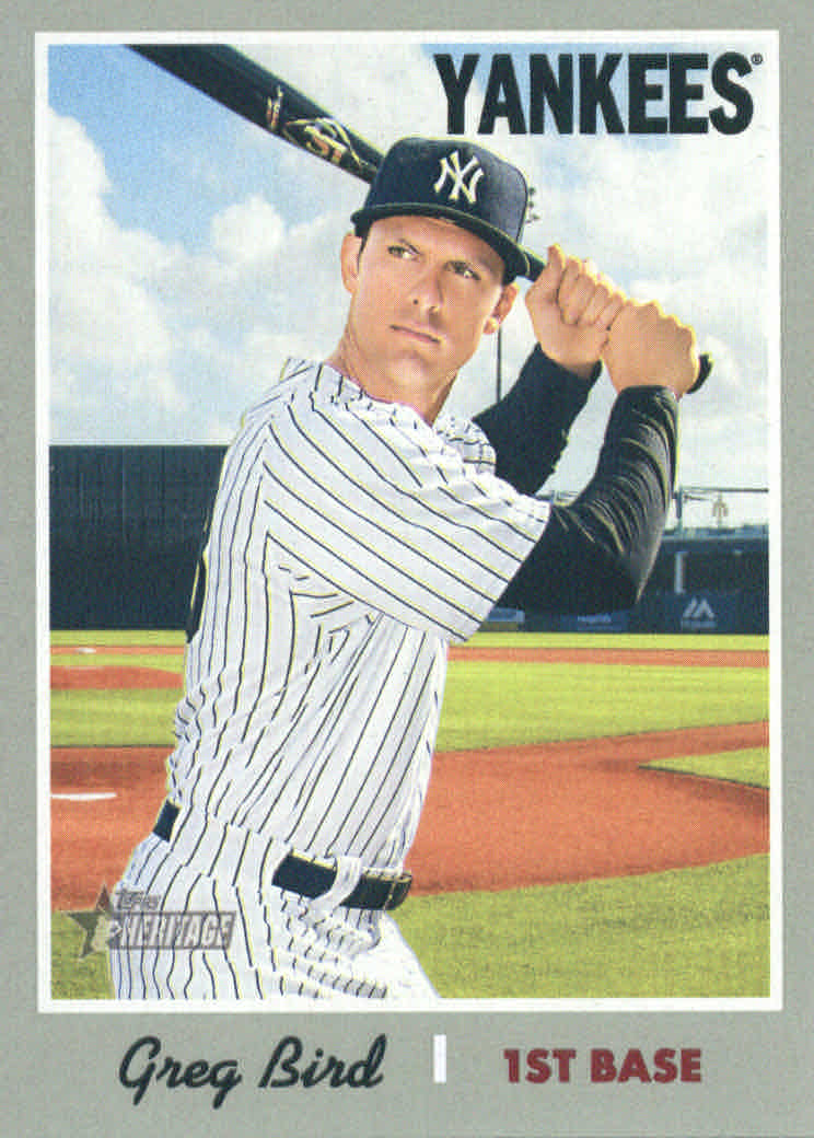 2019 Topps Heritage Baseball Part 2 Main Set Cards #251 to #500 - Picture 47 of 147