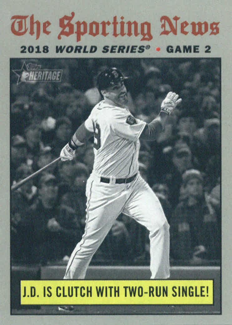 2019 Topps Heritage Baseball Part 2 Main Set Cards #251 to #500 - Picture 56 of 147