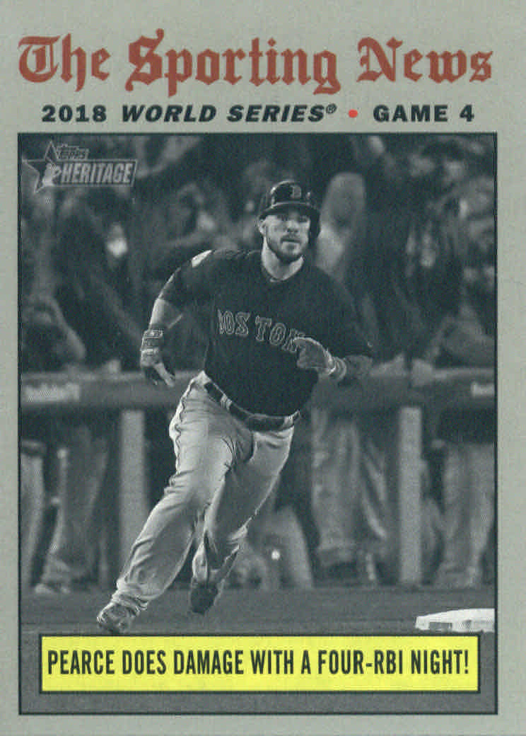2019 Topps Heritage Baseball Part 2 Main Set Cards #251 to #500 - Picture 58 of 147