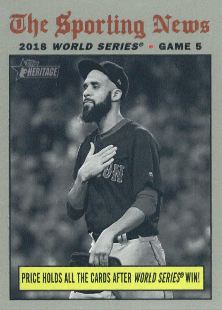 2019 Topps Heritage Baseball Part 2 Main Set Cards #251 to #500 - Picture 59 of 147