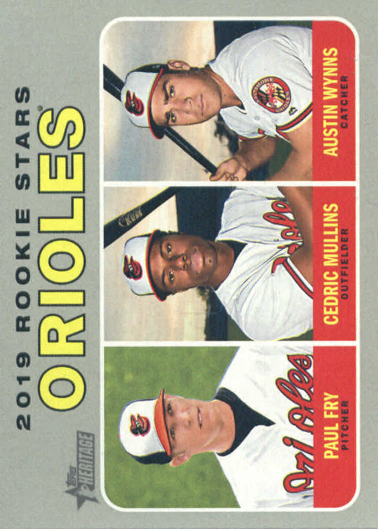 2019 Topps Heritage Baseball Part 2 Main Set Cards #251 to #500 - Picture 93 of 147