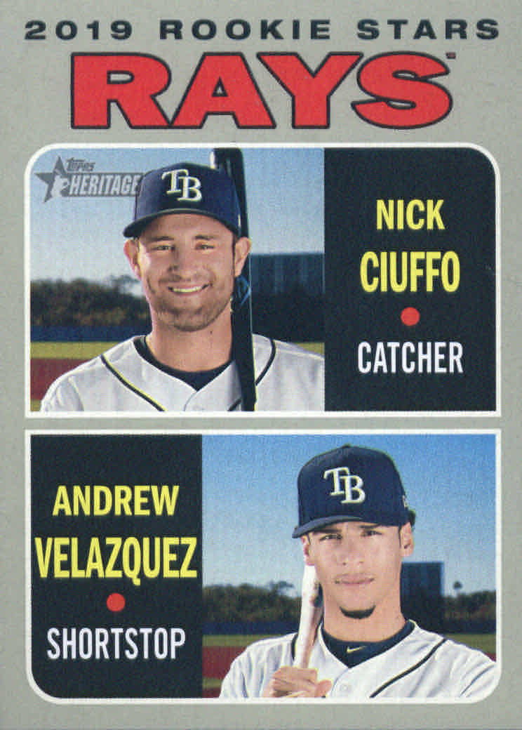 2019 Topps Heritage Baseball Part 2 Main Set Cards #251 to #500 - Picture 128 of 147