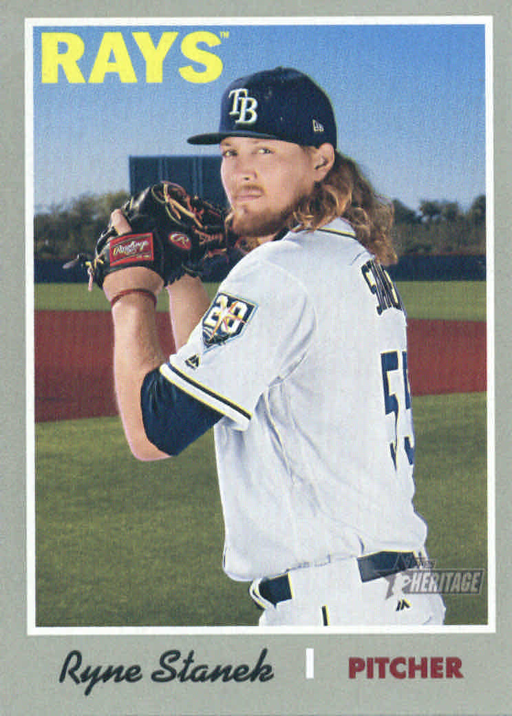 2019 Topps Heritage Baseball Part 2 Main Set Cards #251 to #500 - Picture 139 of 147