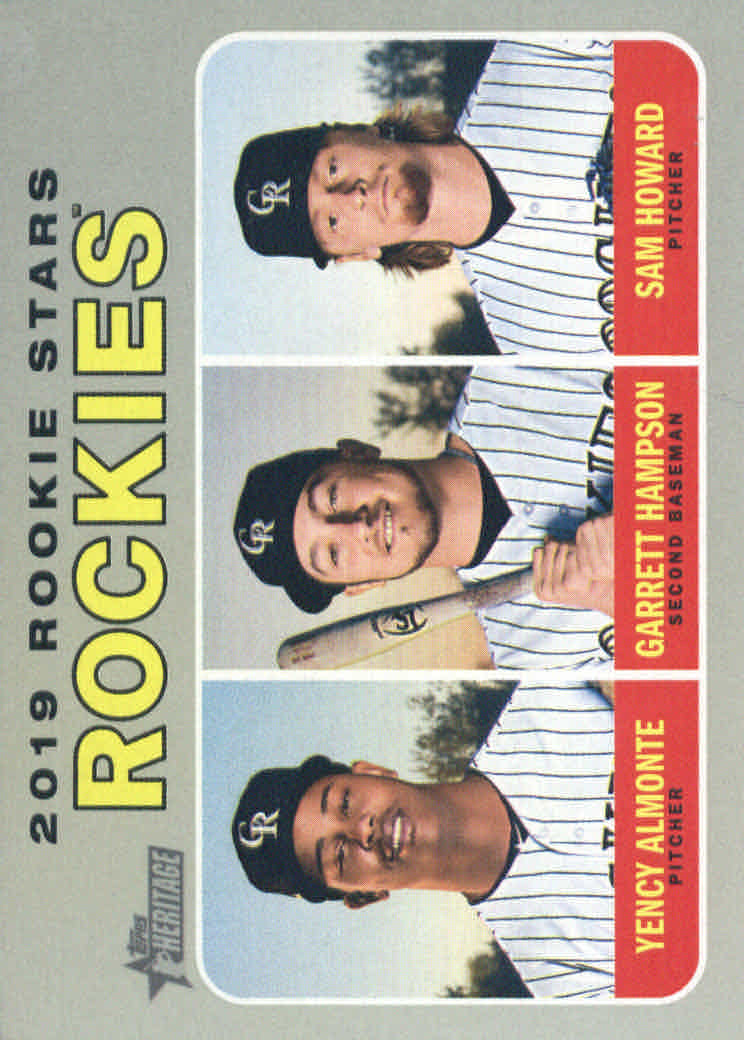 2019 Topps Heritage Baseball Part 2 Main Set Cards #251 to #500 - Picture 142 of 147