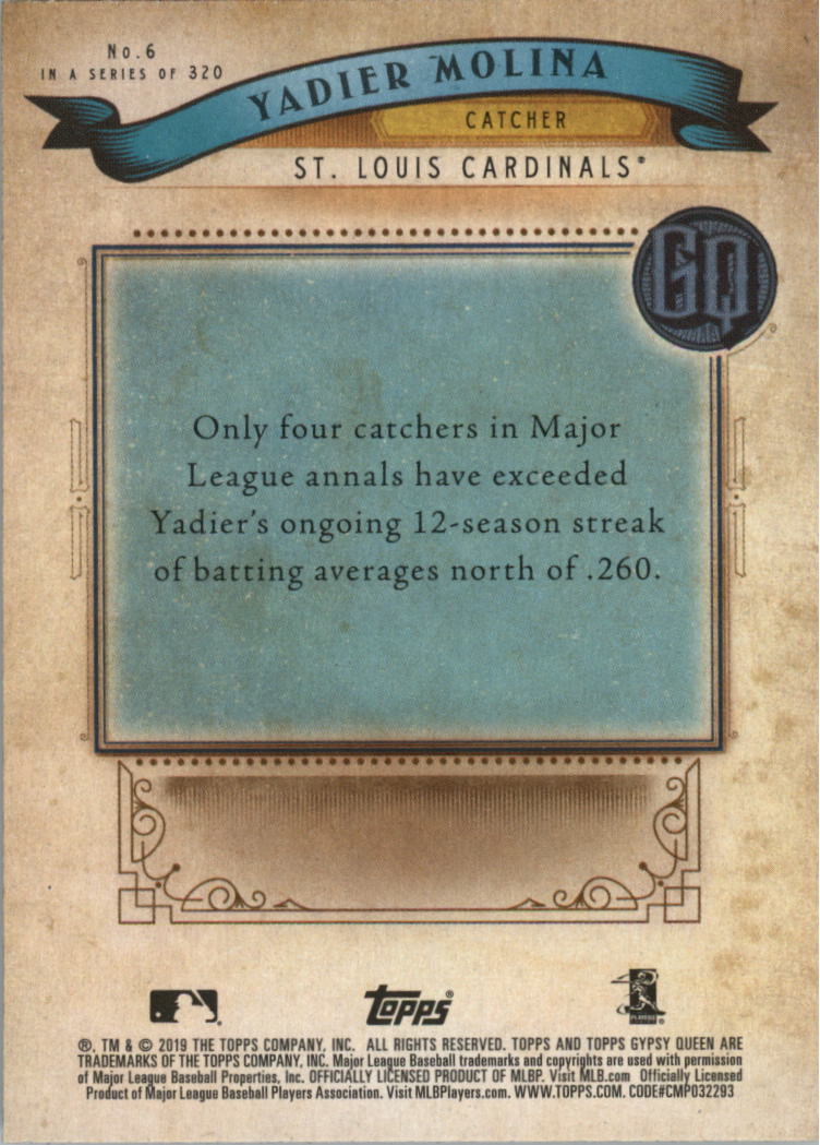 Green Parallel U-Pick to Complete Your Set! 2019 Topps GYPSY QUEEN 