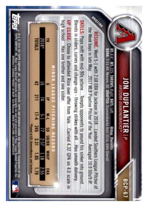 2019 Bowman Chrome Baseball "Prospects" Insert Cards #BCP1 to #BCP250 - Picture 99 of 353