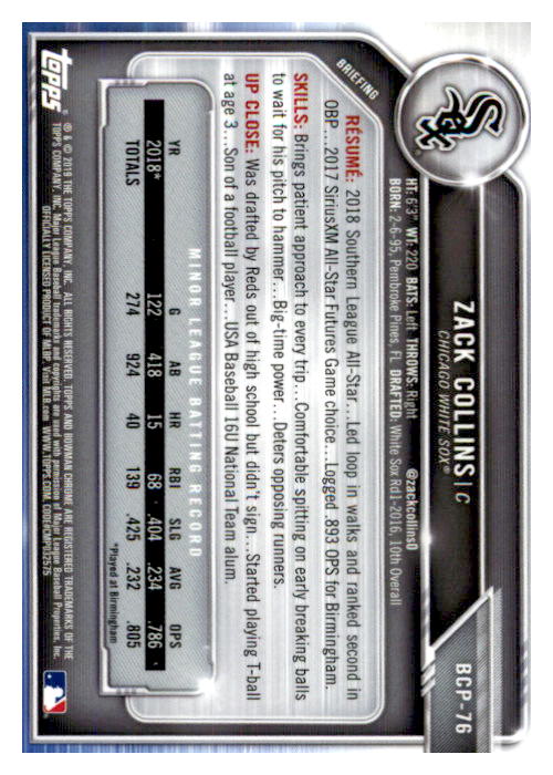 2019 Bowman Chrome Baseball "Prospects" Insert Cards #BCP1 to #BCP250 - Picture 115 of 353