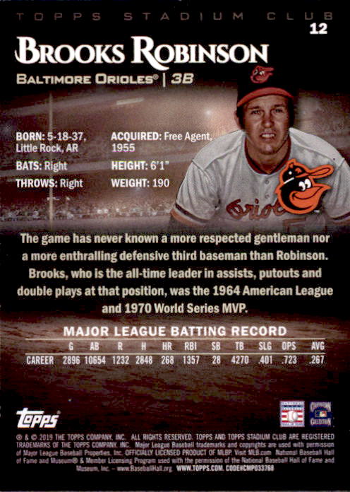 2019 Stadium Club (Topps) Baseball Part 1 Main Set Cards #1 to #150 - Picture 22 of 286