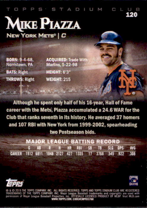 2019 Stadium Club (Topps) Baseball Part 1 Main Set Cards #1 to #150 - Picture 228 of 286