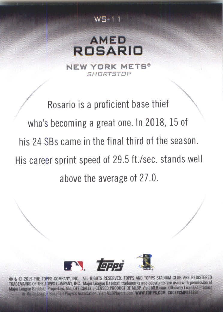 2019 Stadium Club (Topps) Baseball Part 4 Autograph and Insert Cards - Picture 171 of 181