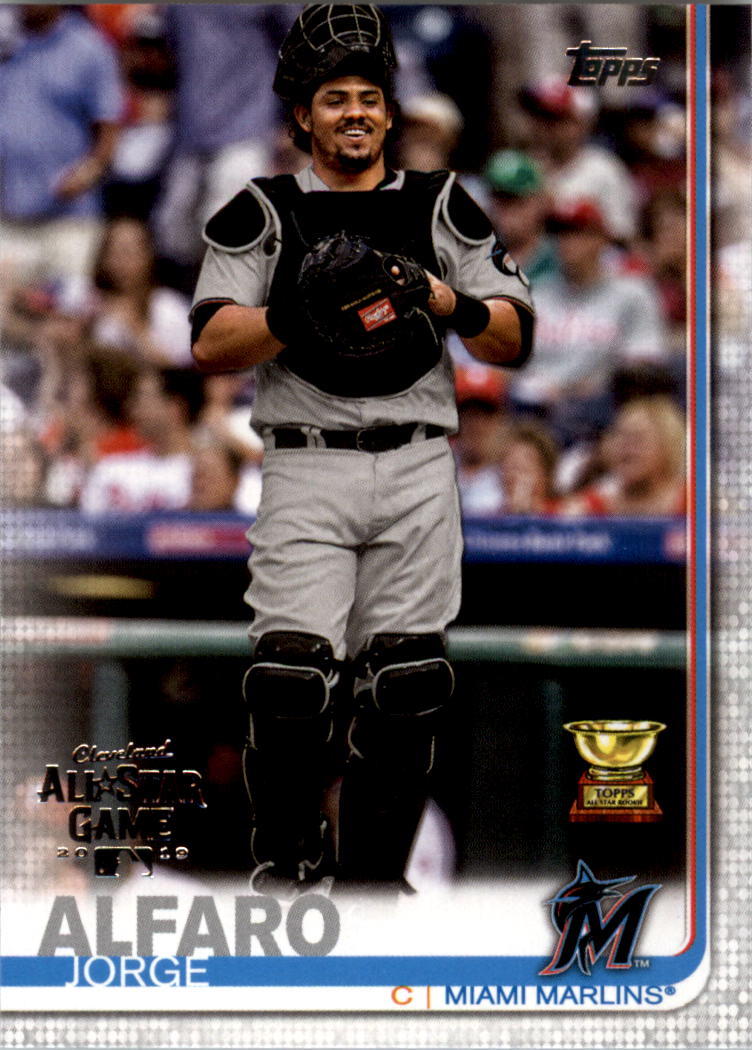  2019 Topps #470 Peter O'Brien Miami Marlins Baseball