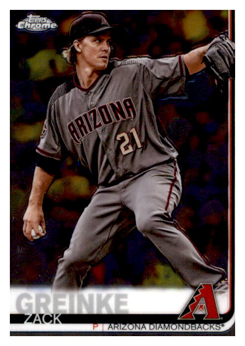 2019 Topps Chrome Baseball Part 1 Main Set Cards #1 to #204 - Picture 44 of 377