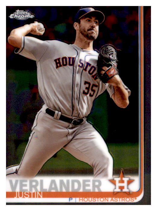 2019 Topps Chrome Baseball Part 1 Main Set Cards #1 to #204 - Picture 54 of 377
