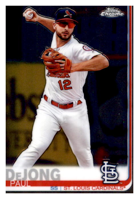 2019 Topps Chrome Baseball Part 1 Main Set Cards #1 to #204 - Picture 70 of 377