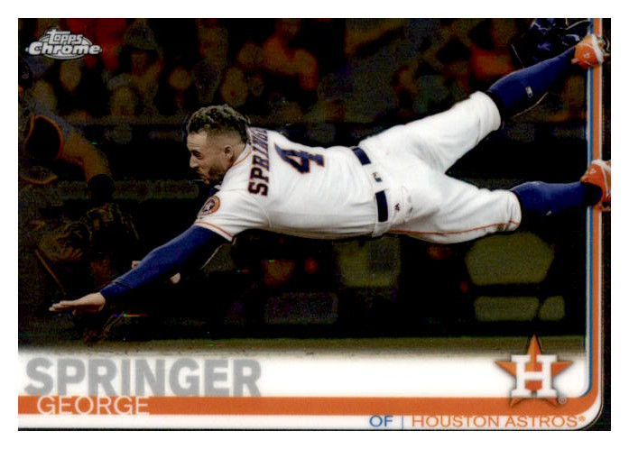 2019 Topps Chrome Baseball Part 1 Main Set Cards #1 to #204 - Picture 82 of 377