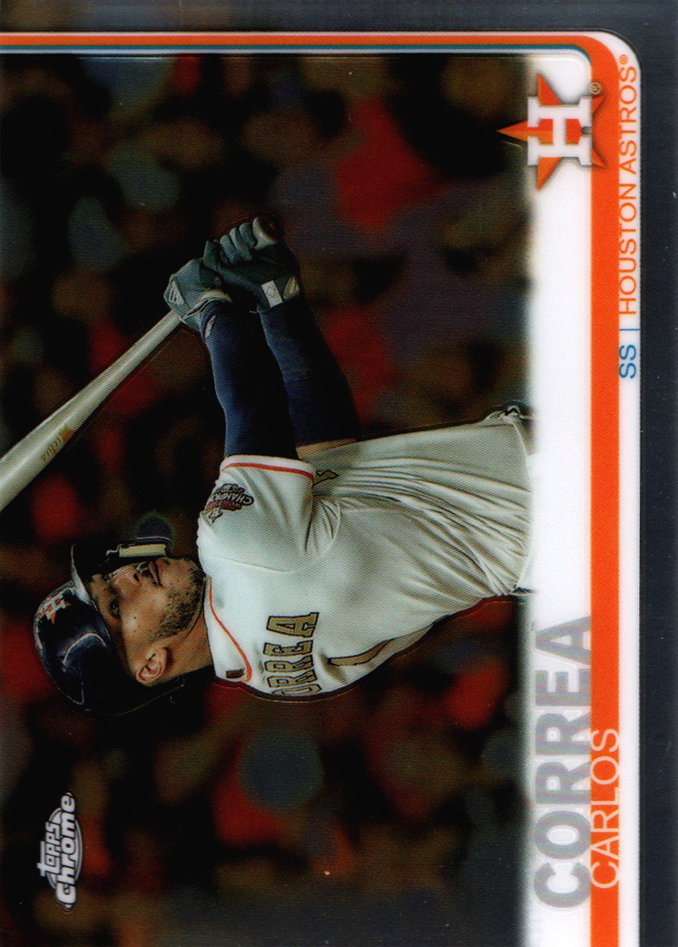 2019 Topps Chrome Baseball Part 1 Main Set Cards #1 to #204 - Picture 125 of 377