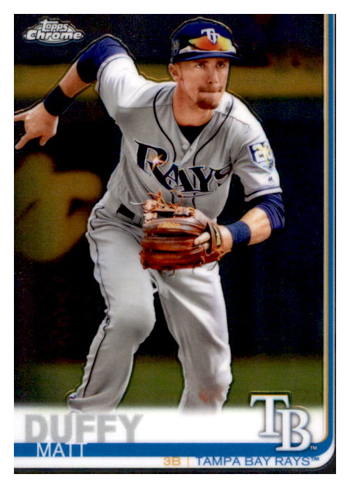 2019 Topps Chrome Baseball Part 1 Main Set Cards #1 to #204 - Picture 197 of 377